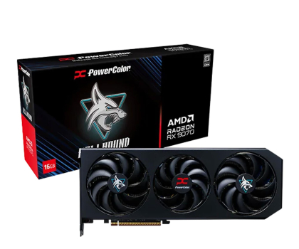 Karta graficzna AMD PowerColor Radeon RX 9070 Hellhound 16GB GDDR6